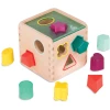 B. Toys B.TOYS B. Wonder Cube - Bunter Steckspiel-Würfel Aus Holz Mit 9 Verschiedenen Formen Mehrfarbig -Sigikid Shop b toys b wonder cube bunter steckspiel wuerfel aus holz mit 9 verschiedenen formen mehrfarbig a403030