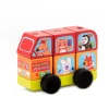 Cubika Toys Holzspielzeug Mini Bus "Fröhliche Tiere" -Sigikid Shop cubika toys holzspielzeug mini bus froehliche tiere a344555