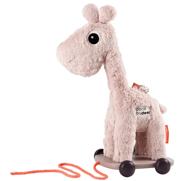 Done By Deer™ Nachziehtier Giraffi Raffi, Rosa 3 Done By Deer™ Nachziehtier Giraffi Raffi, Rosa