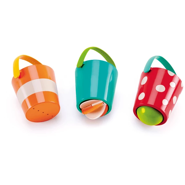 Hape Buntes Eimer-Set 3 Hape Buntes Eimer-Set