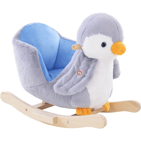HOMCOM Schaukelpinguin Grau, Weiß 3 HOMCOM Schaukelpinguin Grau, Weiß