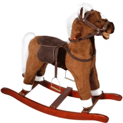 Knorr Toys® Schaukelpferd "Brauny" Braun