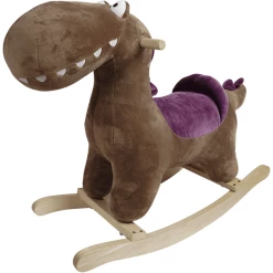 Knorr Toys® Schaukeltier "Henry" Dino Brown Braun